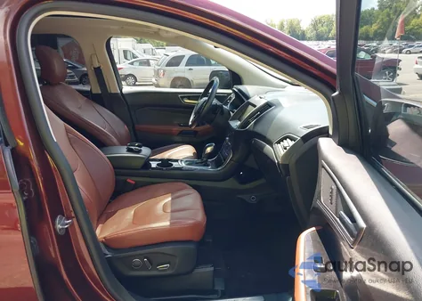 2015 Ford Edge Titanium из США, поврежденный, VIN 2FMPK4K98FBC02289